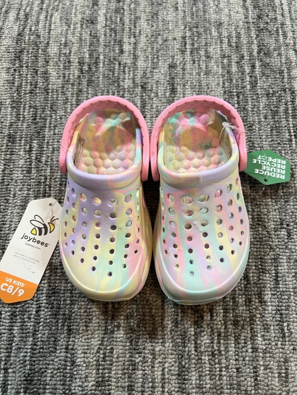 Joybees Toddler Dylan Sandals - Multicolor Size 8